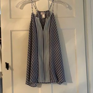 Loft sleeveless blouse! Large Petite